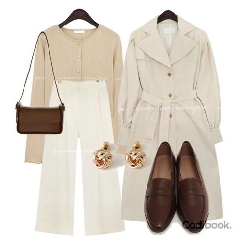 秋冬氣質穿搭指南 大衣、毛衣與闊腿褲的時髦組合